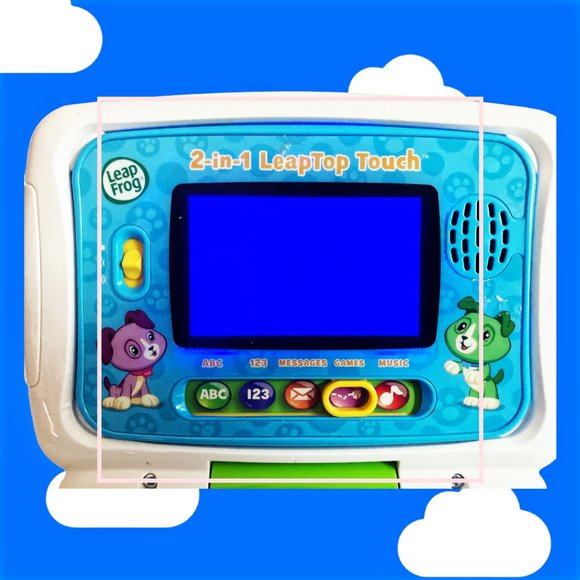 Leap Frog 2-in-1 Educational Toy Touch "My Own Leaptop" Tested Great Pre-Owned - Picture 4 of 10